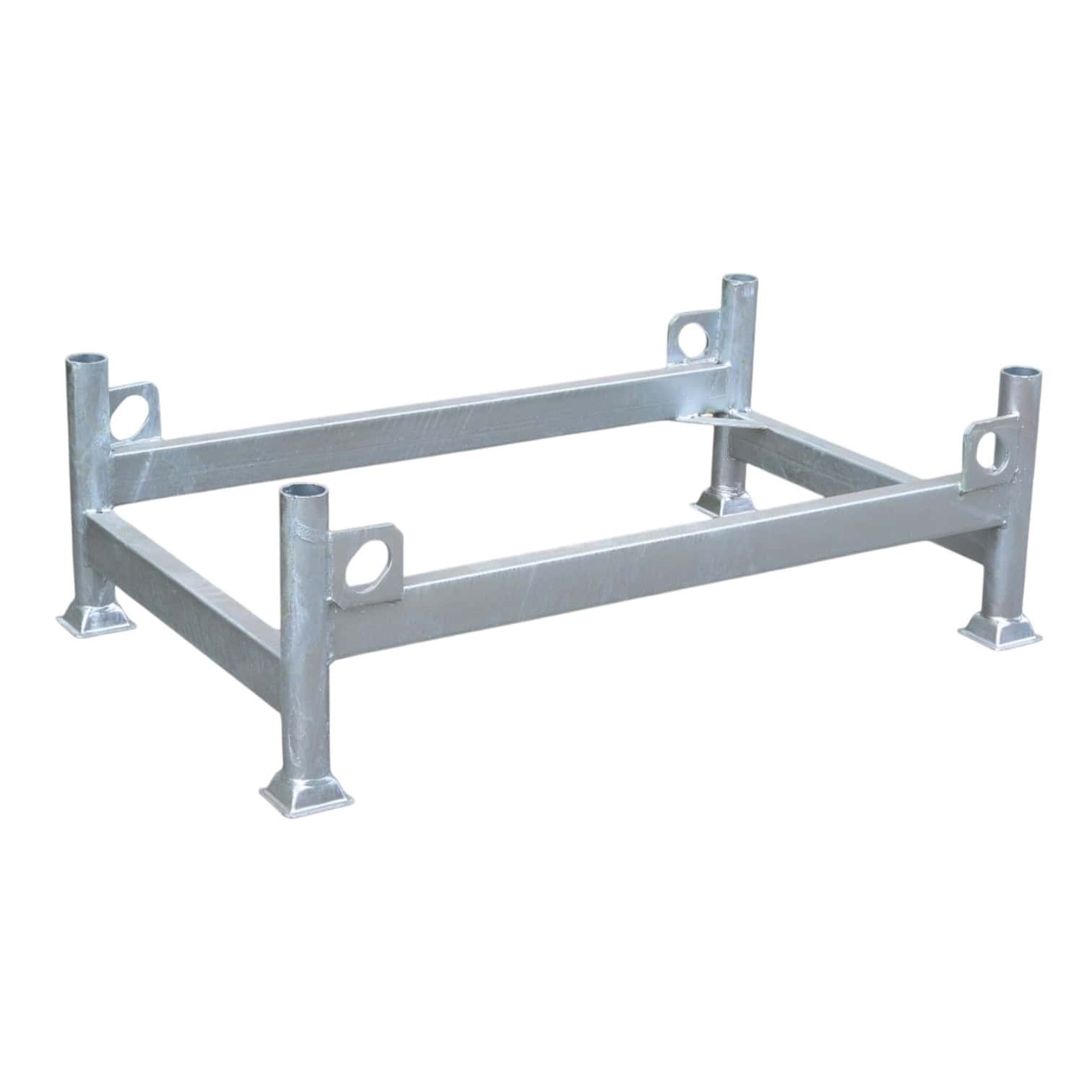 steigerpallet stapelrack sr05 thermisch verzinkt 1250 x 850 x 390 mm