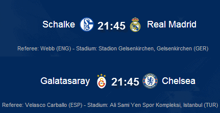 Champions League: Chelsea και Ronaldo έχουν τον πρώτο λόγο champions-league-prognostika-galatasaray-chelsea-schalke-real-madrid