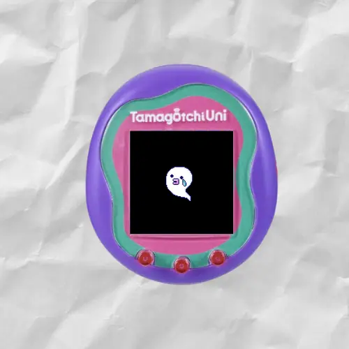 Tamagotchi Uni Death Screen