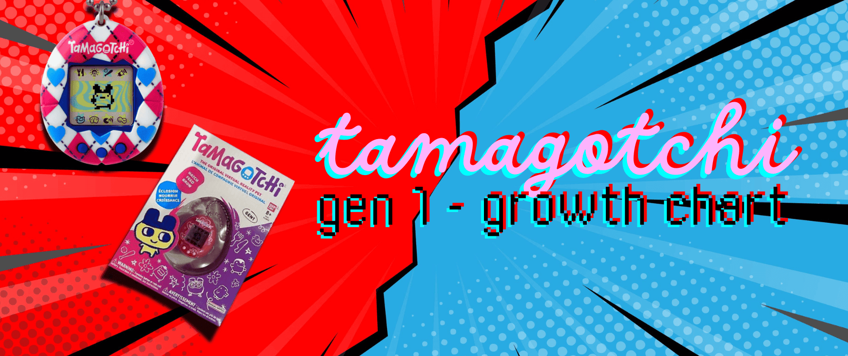 Tamagotchi gen 1 growth chart