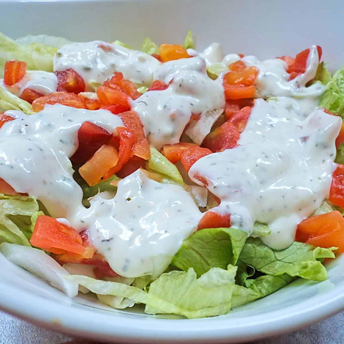 Low Sodium Ranch Dressing Recipe - Only 49mg vs ~250mg!