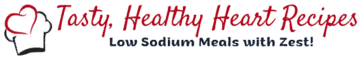 Tasty, Healthy Heart Recipes recipe card logo