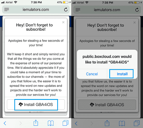 GBA4iOS 11.3 Install