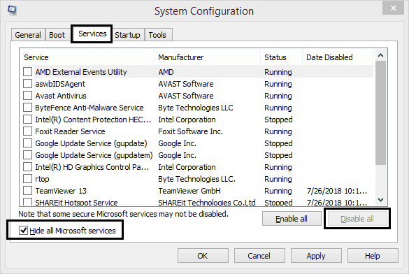 system compatibility