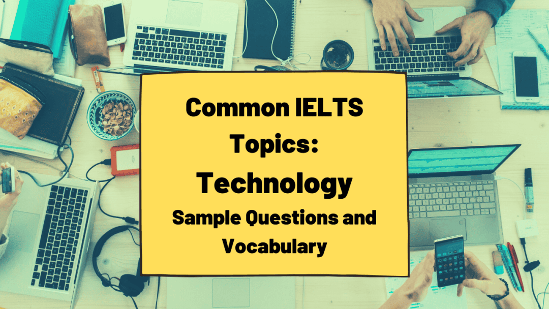 ielts essay topics technology