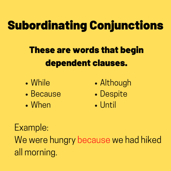 Subordinating Conjunction vs Conjunctive Adverb - TED IELTS