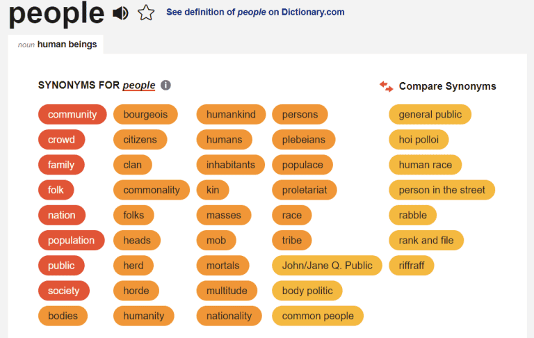 synonyms-for-people-ted-ielts