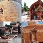 bangladeshs wooden houses are now in belgium, europe