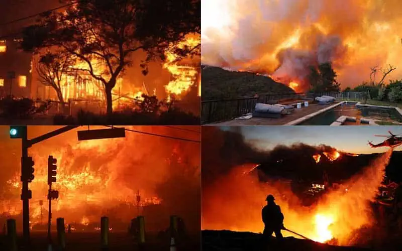 climate change is one of the reasons for the increase in the intensity of wildfires