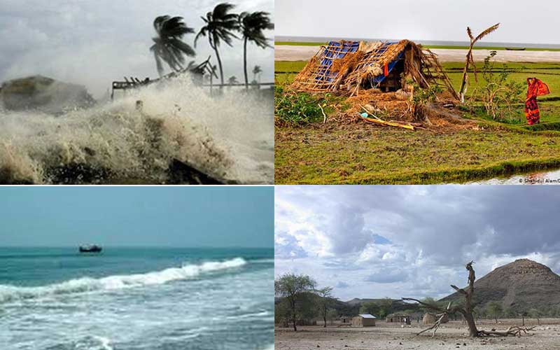 bangladesh is known on the world map as a climate vulnerable country