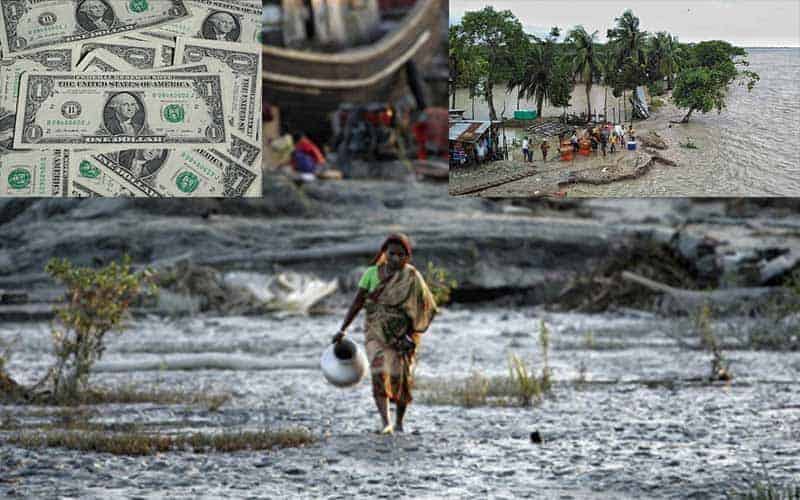 not getting enough money according to climate damage, environment advisor of bangladesh