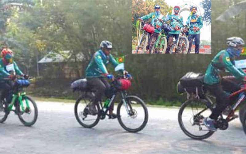  tetulia to teknaf cross country bicycle ride to prevent environmental