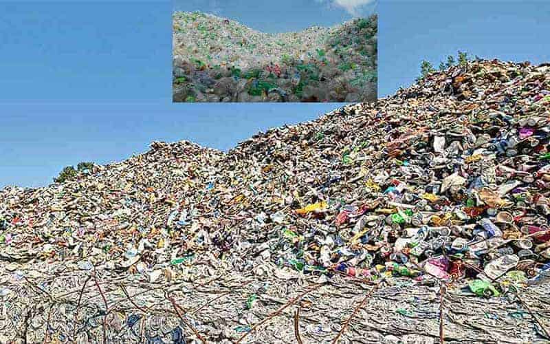 the world will drown in plastic waste if production is not stopped