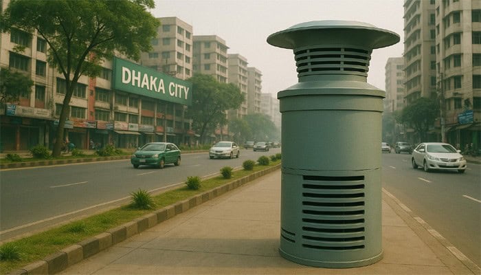 air purifier installation in dhaka, a policy perspective evaluation