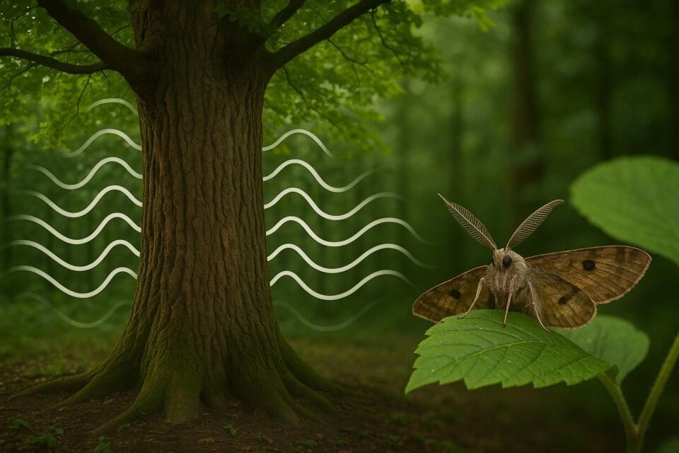 Trees Cry, Moths Listen: Plants and Insects Communicate Through Sound