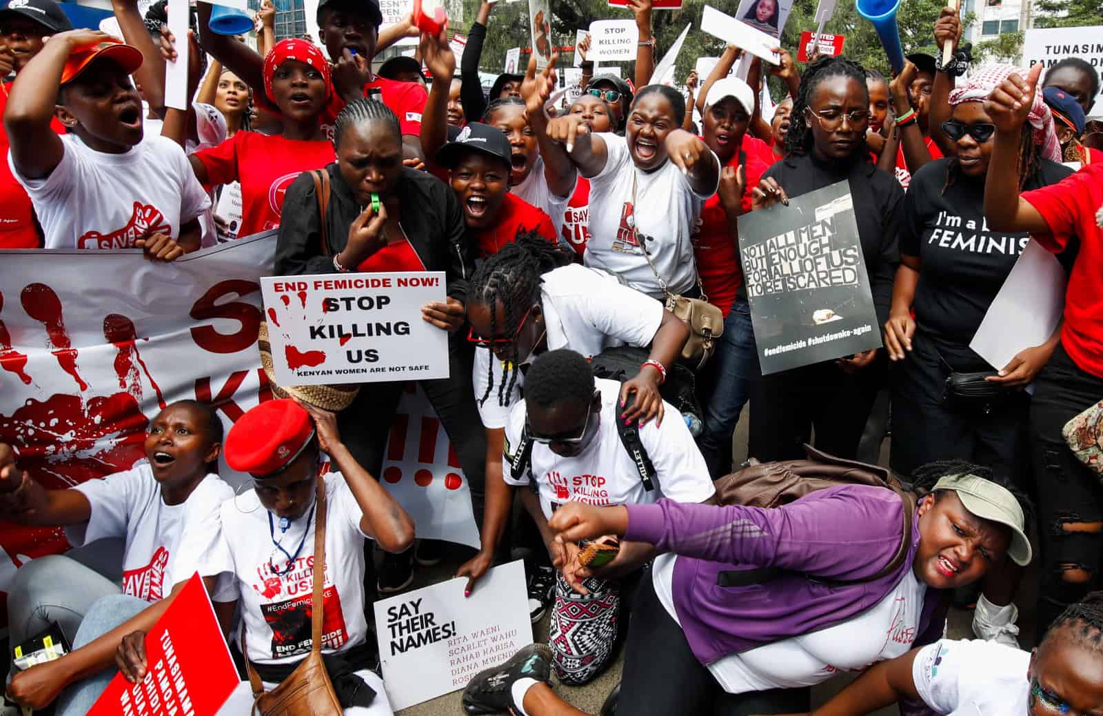 'Stop Killing Us!': Thousands March To Protest Against Femicide In Kenya