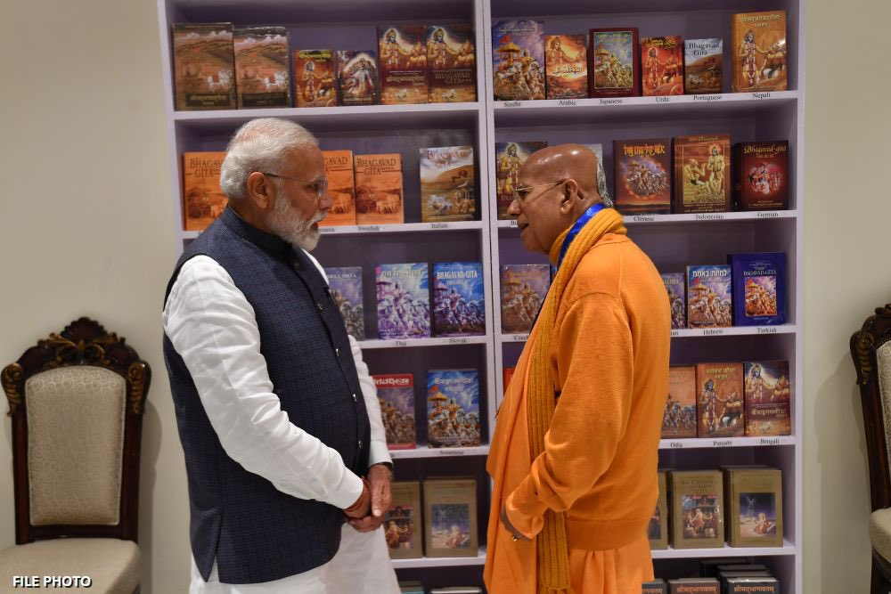 pm modi condoles death of iskcon gbc srila gopal krishna goswami – The News Mill