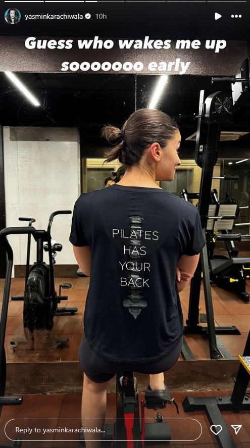 Alia Bhatt sets ambitious fitness goals with Pilates session 1 – The News Mill