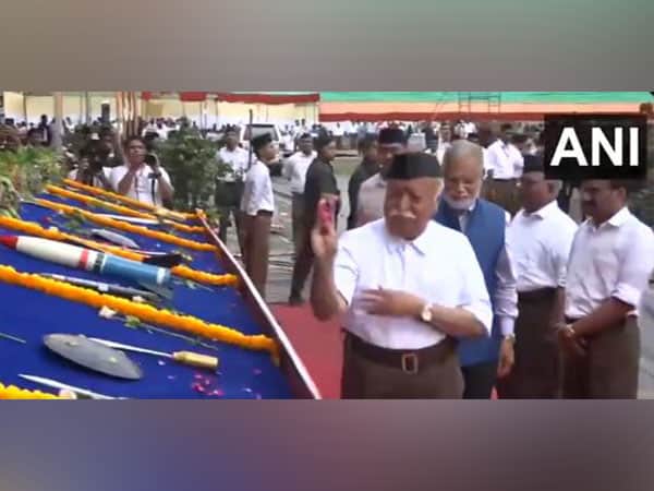 rss chief mohan bhagwat performs shastra pooja at annual vijayadashami programme in nagpur – The News Mill