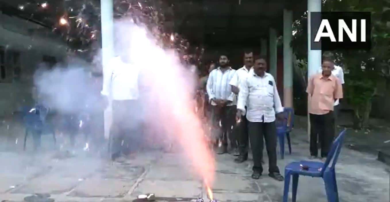 Andhra Pradesh Residents from Usha Vance's native village celebrate