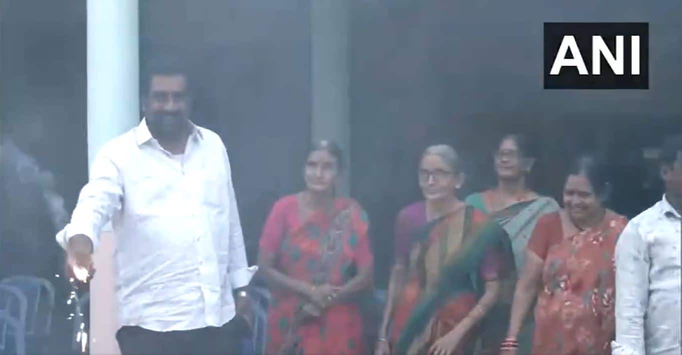 Andhra Pradesh Residents from Usha Vance's native village celebrate