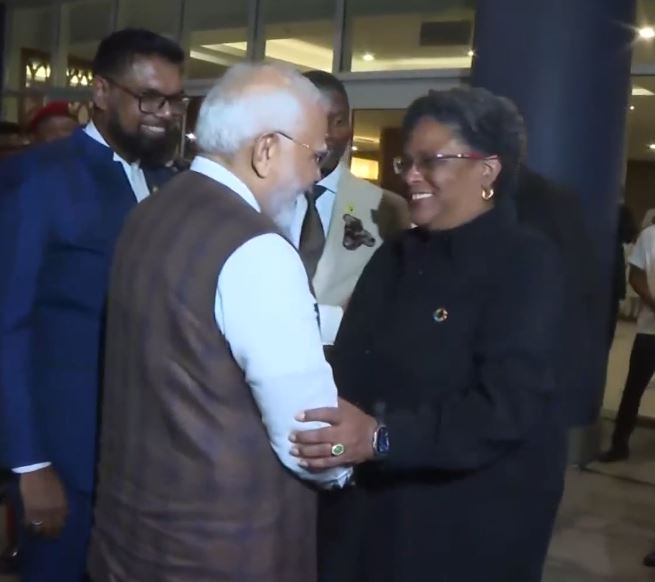 historic moment barbados pm mia mottley on meeting with prime minister modi first visit of an indian pm in 56 years 1 – The News Mill
