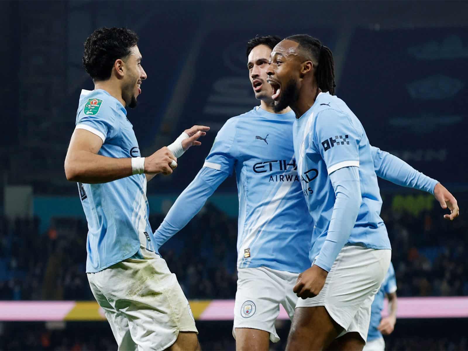 Omar Marmoush brace sends Manchester City to Carabao Cup final against Arsenal