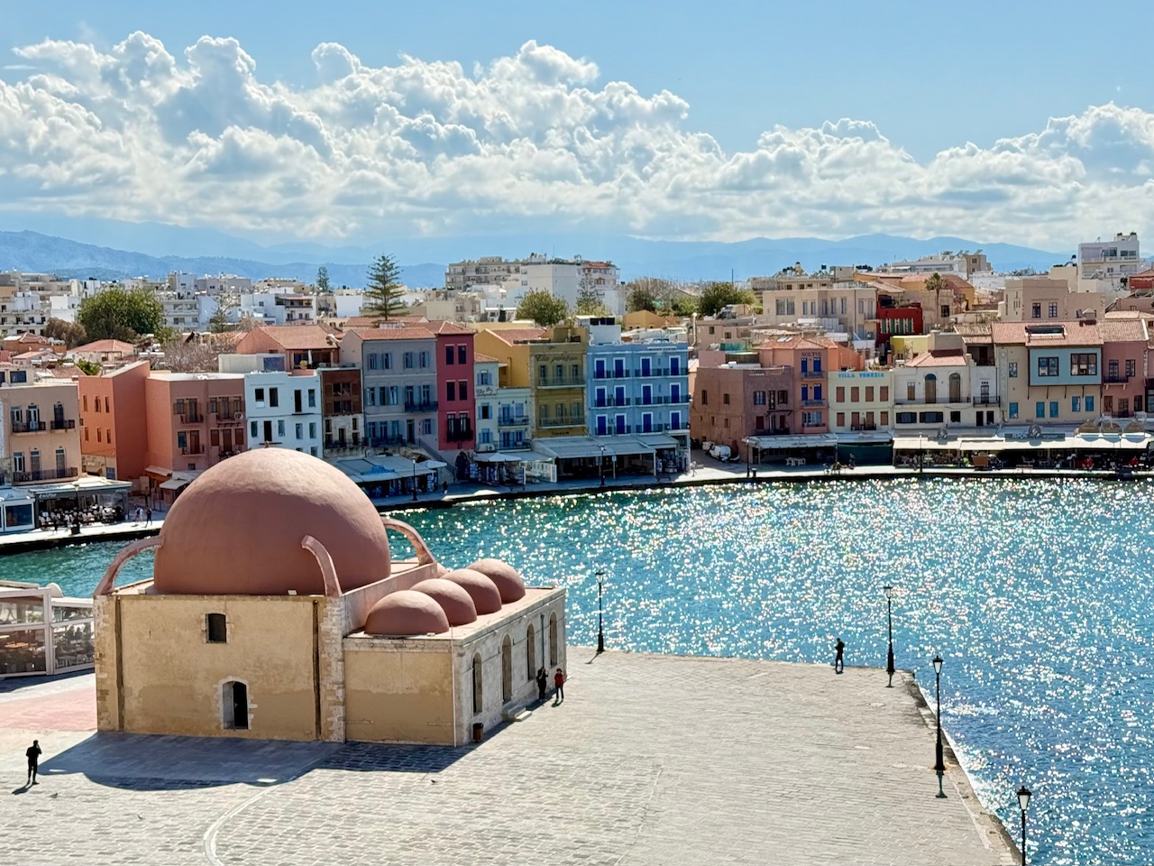 The Venetian Harbor of Chania Crete
