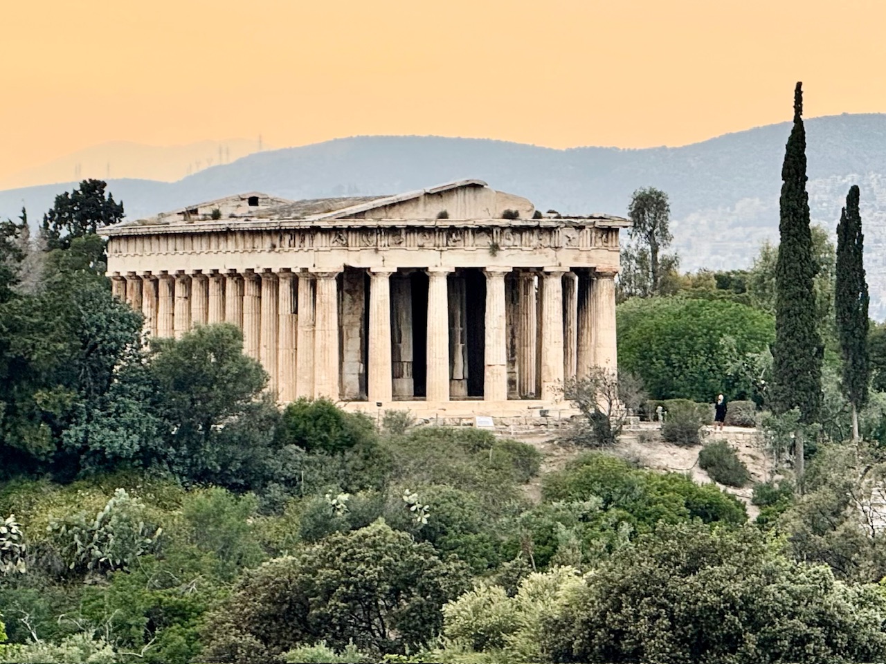The Temple of Hephaestus is a must-see site no matter how many days in Athens Greece you spend