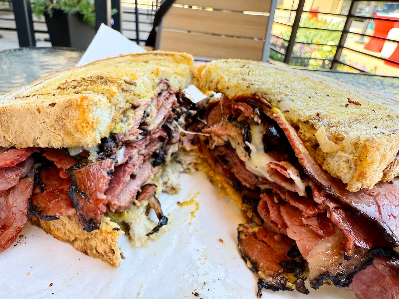 The Rico pastrami sandwich from Enrico's Deli is one of the best sandwiches in Salt Lake City