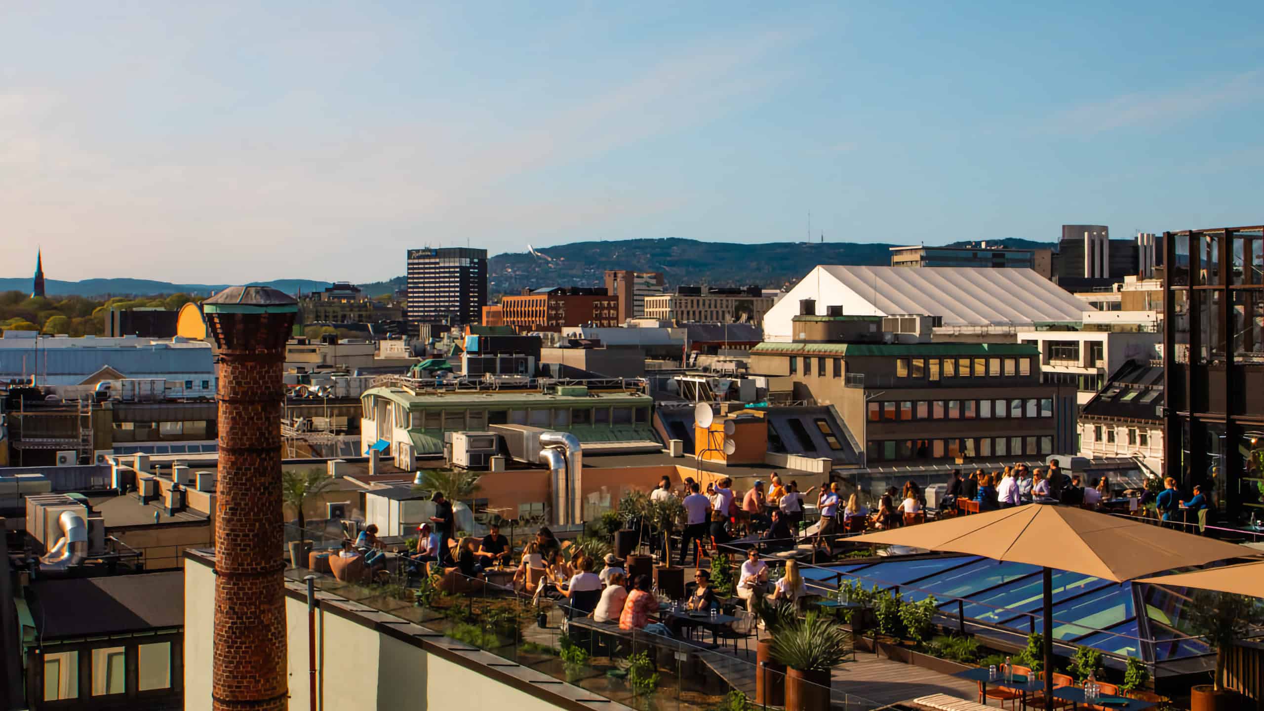 Oslos beste takterrasse og rooftop bar