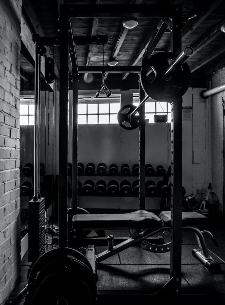 Picture of a personal trainers gym for clients