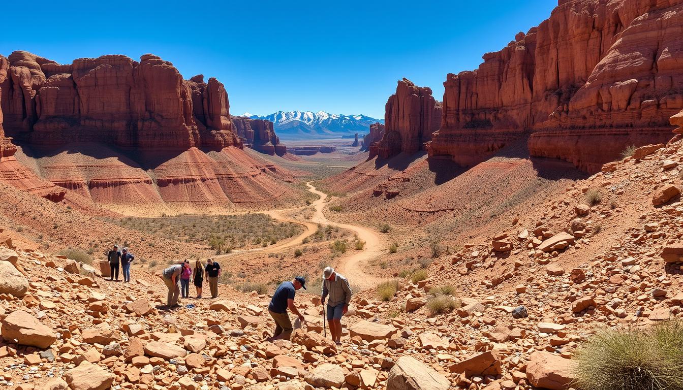 You are currently viewing Rockhounding Utah: Best Locations for Minerals and Fossils