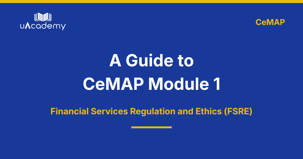 Cemap 1 Guide 2026 - Uacademy