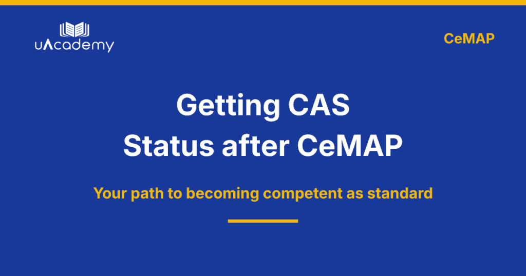 How To Get Cas After Cemap 2026 - Uacademy