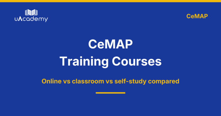 Cemap Training Courses – Online Vs Classroom Vs Self-Study