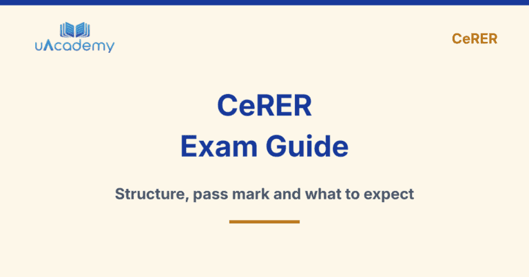 Cerer Exam Guide: Structure, Pass Mark &Amp; What To Expect