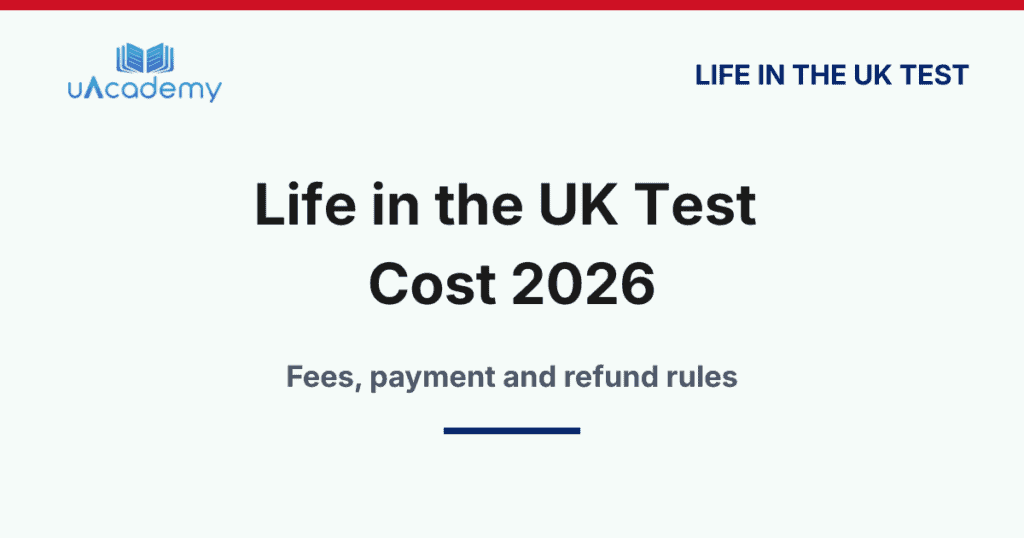 Life In The Uk Test Cost 2026 2026 - Uacademy