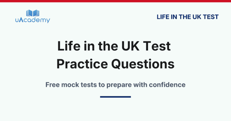 Life In The Uk Test Practice Questions