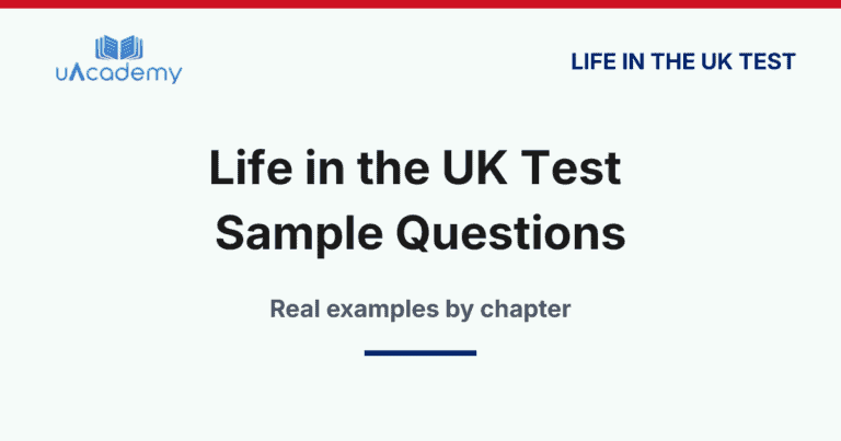 Life In The Uk Test Sample Questions