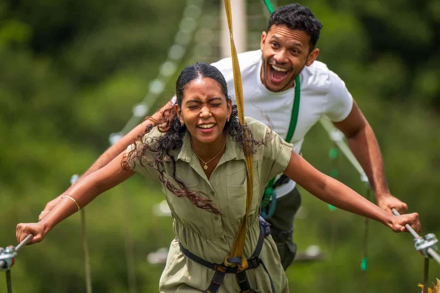 Fun experience with Nepalese bridge in Mauritius