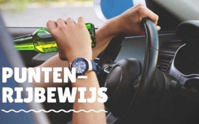 Puntenrijbewijs – Hoeveel punten heb je en wanneer krijg jij puntenaftrek?