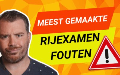 Meest gemaakte fouten op rijexamen (DOE DIT NIET!)