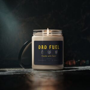 Dad Fuel Fathers Day Candle by WickWrap