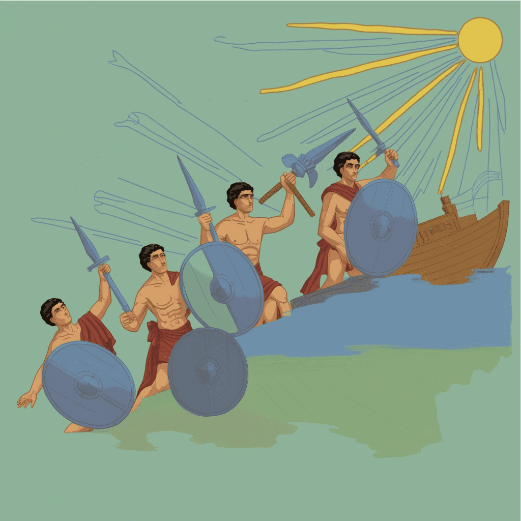 Solar energy used to fight the Romans