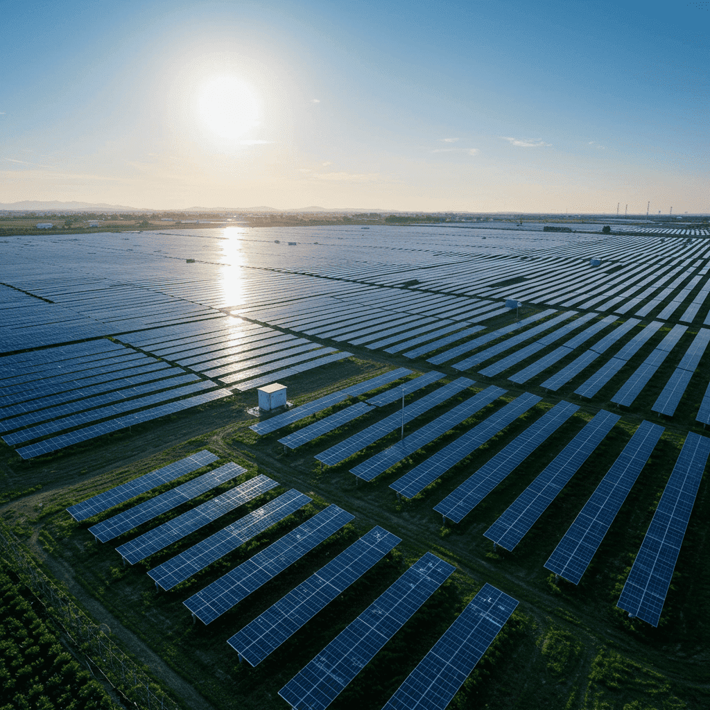 1990s – The first large-scale solar farms were built, and solar panels started appearing on rooftops worldwide.