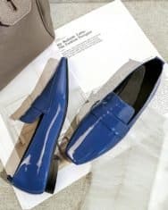 Polished Square Toe Loafers - Image 2