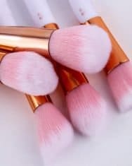 10PCS Marble Handle Makeup Brush Set - Image 4