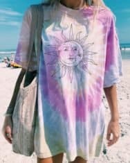 Moon & Sun Tie Dye T-Shirt