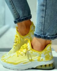 Knitted Colorblock Breathable Casual Sneakers